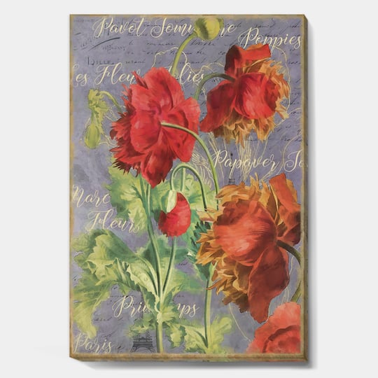 Designart - Red Poppies